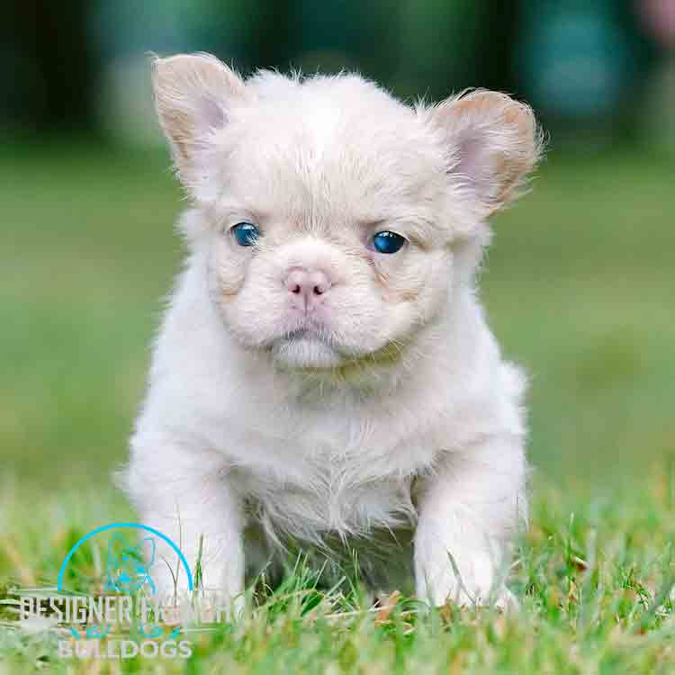 Fluffy Cream Frenchie