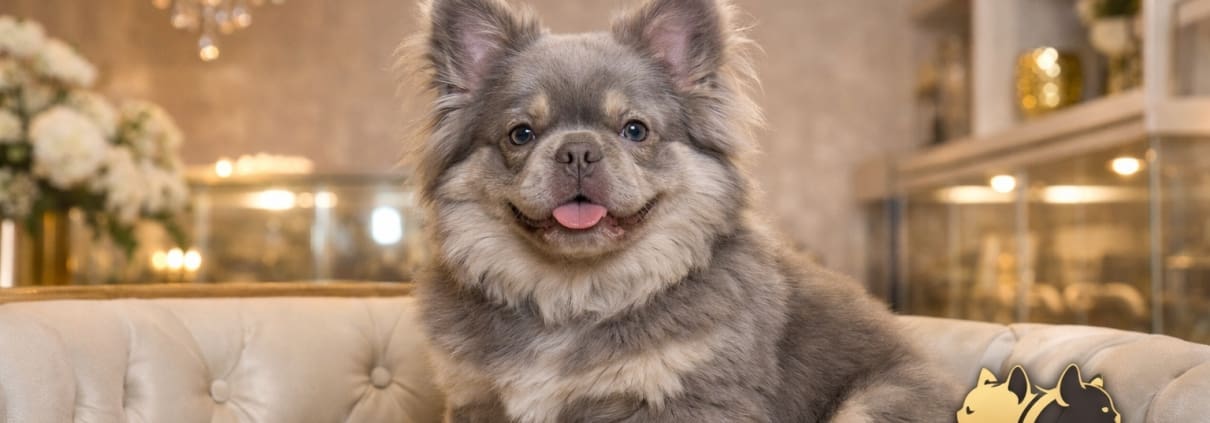 isabella fluffy french bulldog